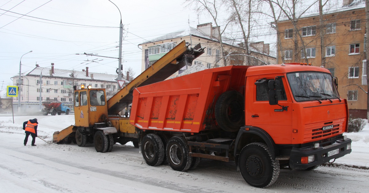 Братчане могут сообщить о плохой уборке снега в городе по горячей линии