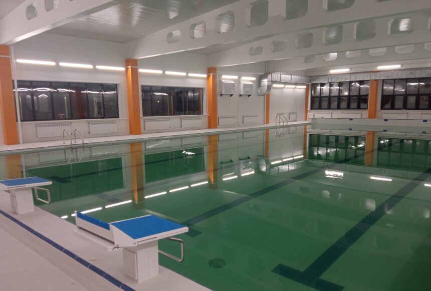Бассейн спорткомплекса "Олимпия" капитально отремонтировали в Братске