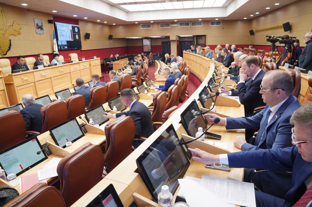 Несколько социально-значимых законов приняла сессия ЗС Иркутской области 19 апреля