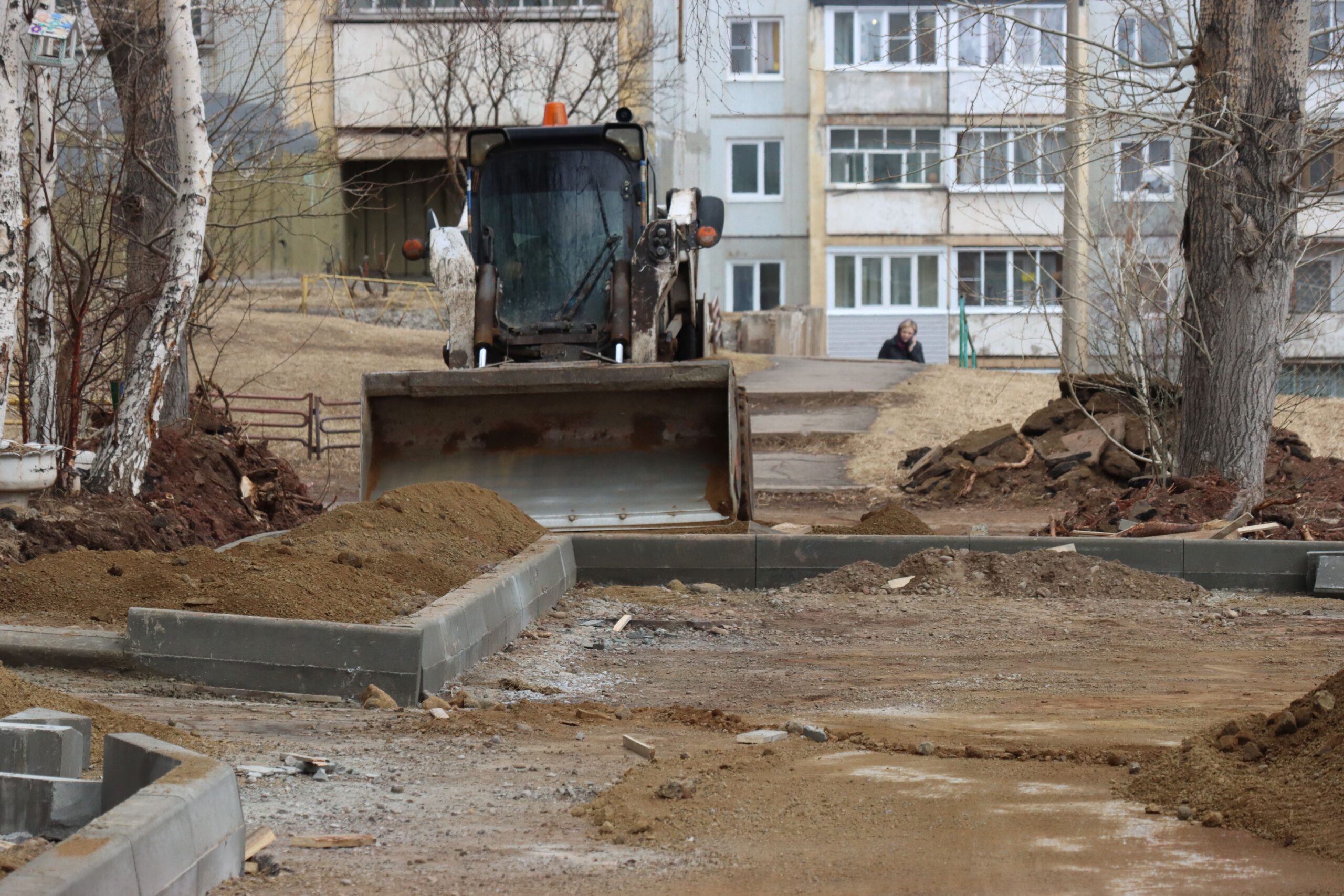 В Братске полным ходом идет ремонт дворов — Твой Братск