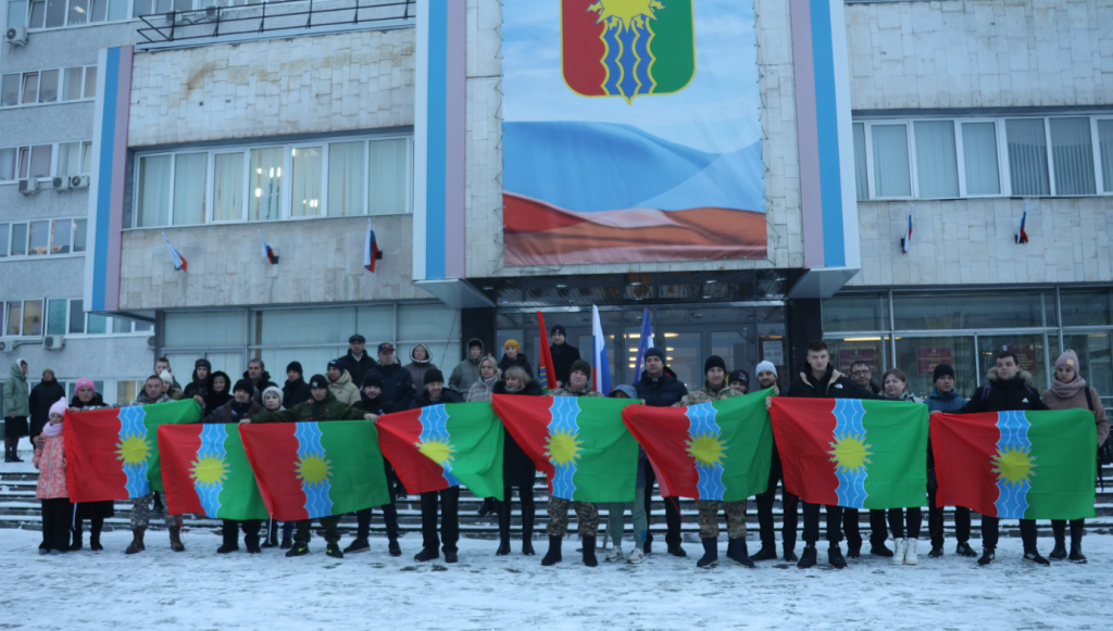 Ещё одна группа добровольцев отправилась из Братска в зону СВО