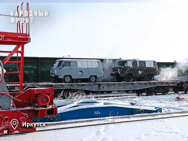 60 Mashin Dlya Boytsov Otpravili Iz Irkutskoy Oblasti V Donbass 5
