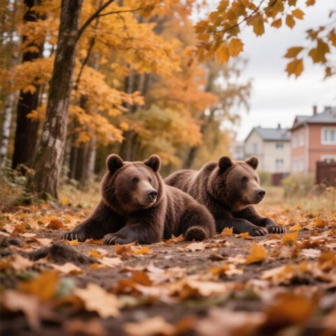 В двух районах Братска ликвидировали медведей