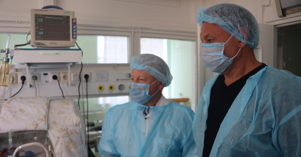 Аппарат ИВЛ поступил в Братский перинатальный центр