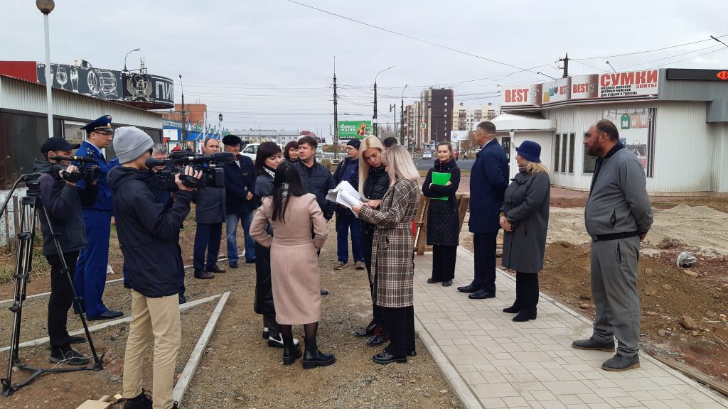 Благоустройство Крупской: Подрядчика оштрафуют за невыполнение работ