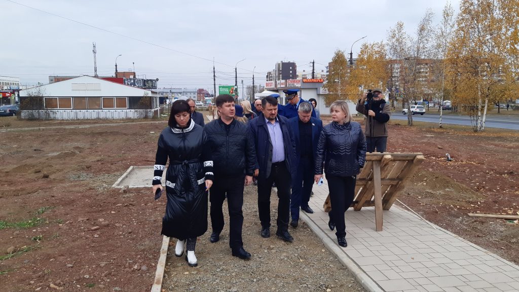 Благоустройство Крупской: Подрядчика оштрафуют за невыполнение работ