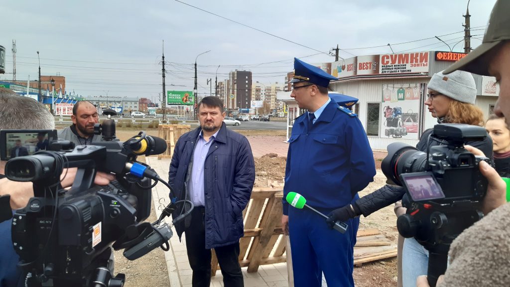 Благоустройство Крупской: Подрядчика оштрафуют за невыполнение работ