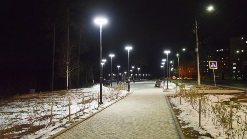 Больше 370 светильников установили в Братске в 2021 году