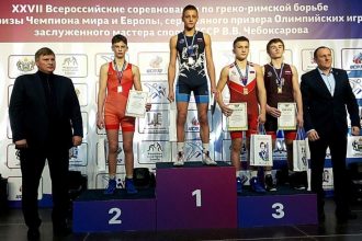 Братчане стали призерами всероссийских соревнований по греко-римской борьбе