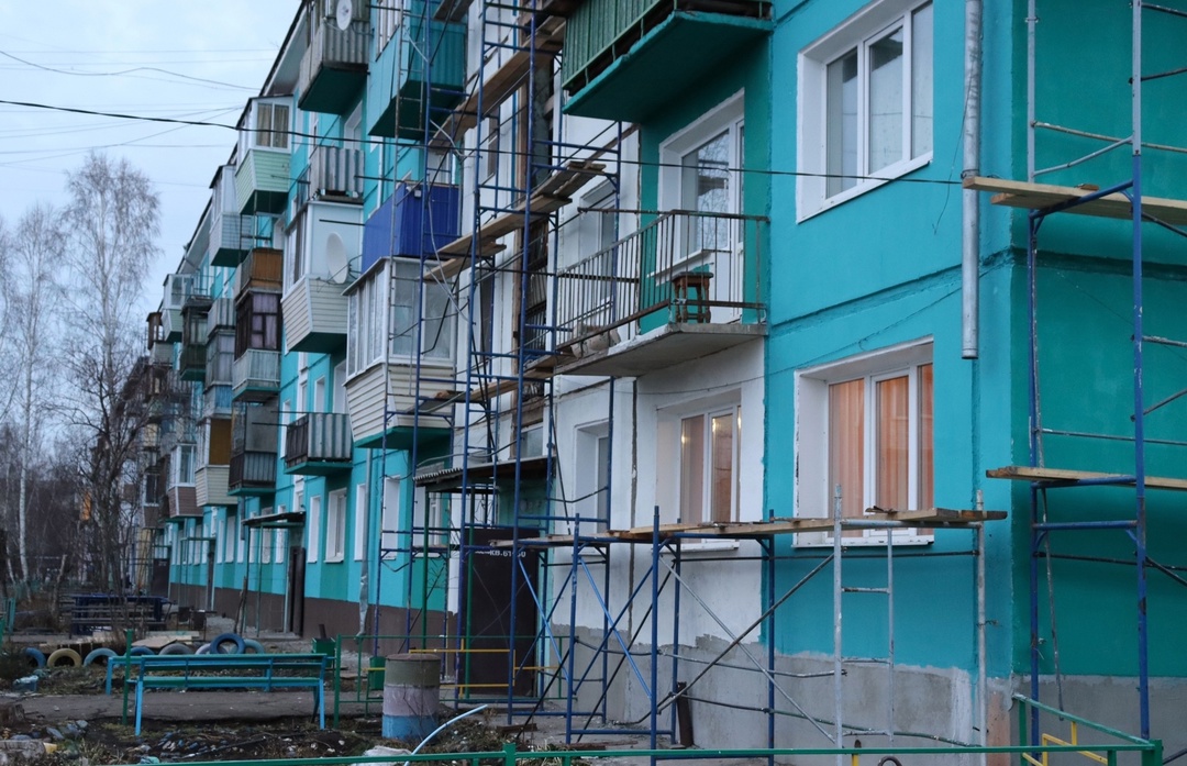 Десять многоквартирных домов отремонтировали в Вихоревке в 2024 году