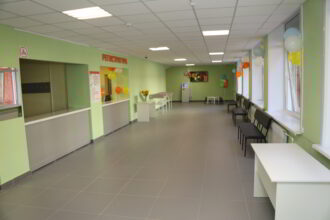 Две детские поликлиники открылись после ремонта в Центральном районе Братска