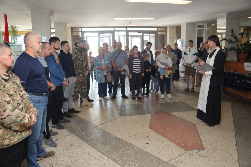 Еще семь братских добровольцев решили встать на защиту страны