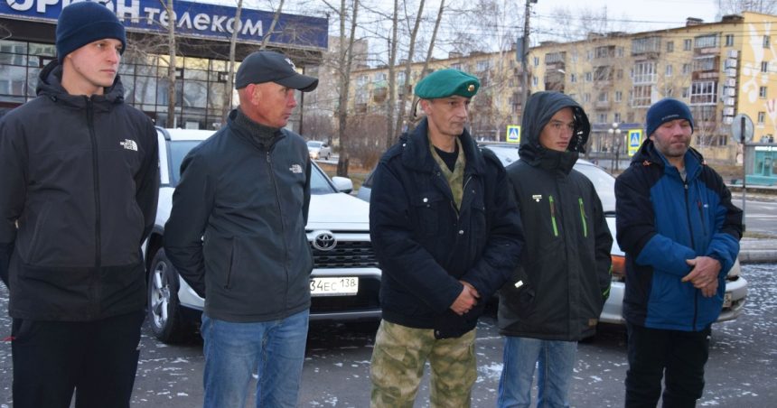 Ещё пять братчан-добровольцев отправились на спецоперацию