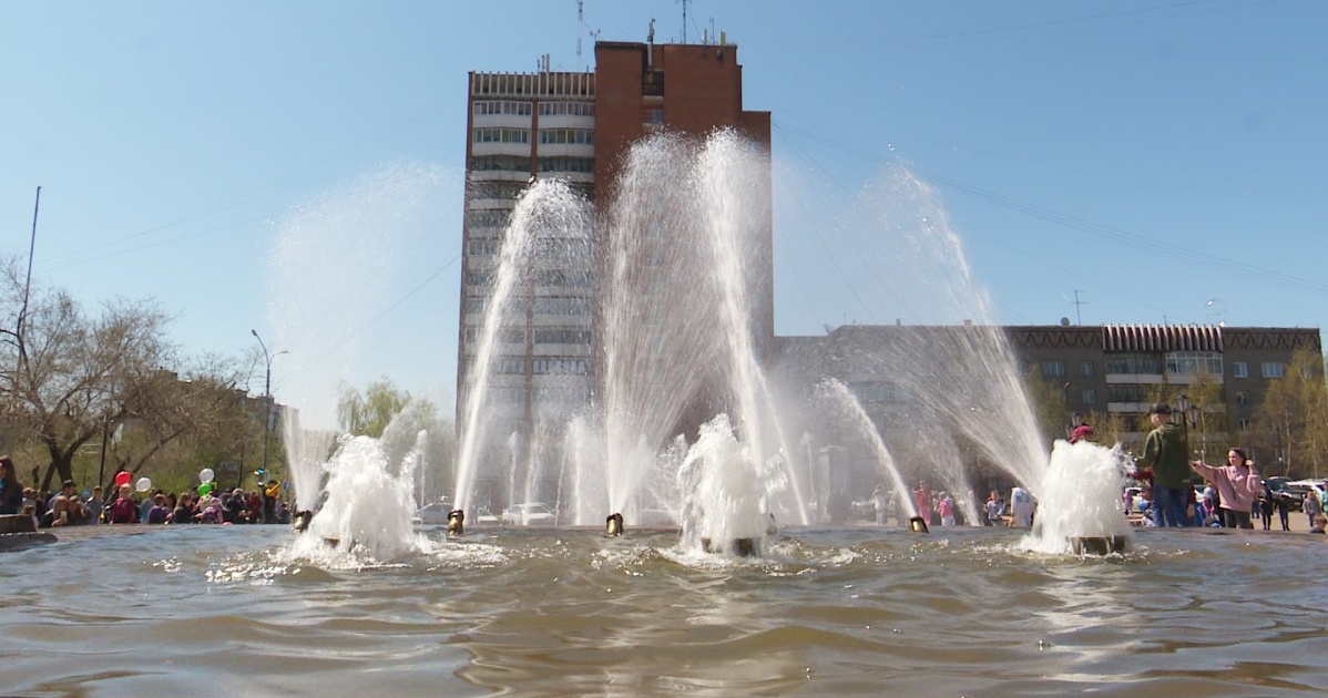 Фонтан на улице Советской в Братске капитально отремонтируют в июле
