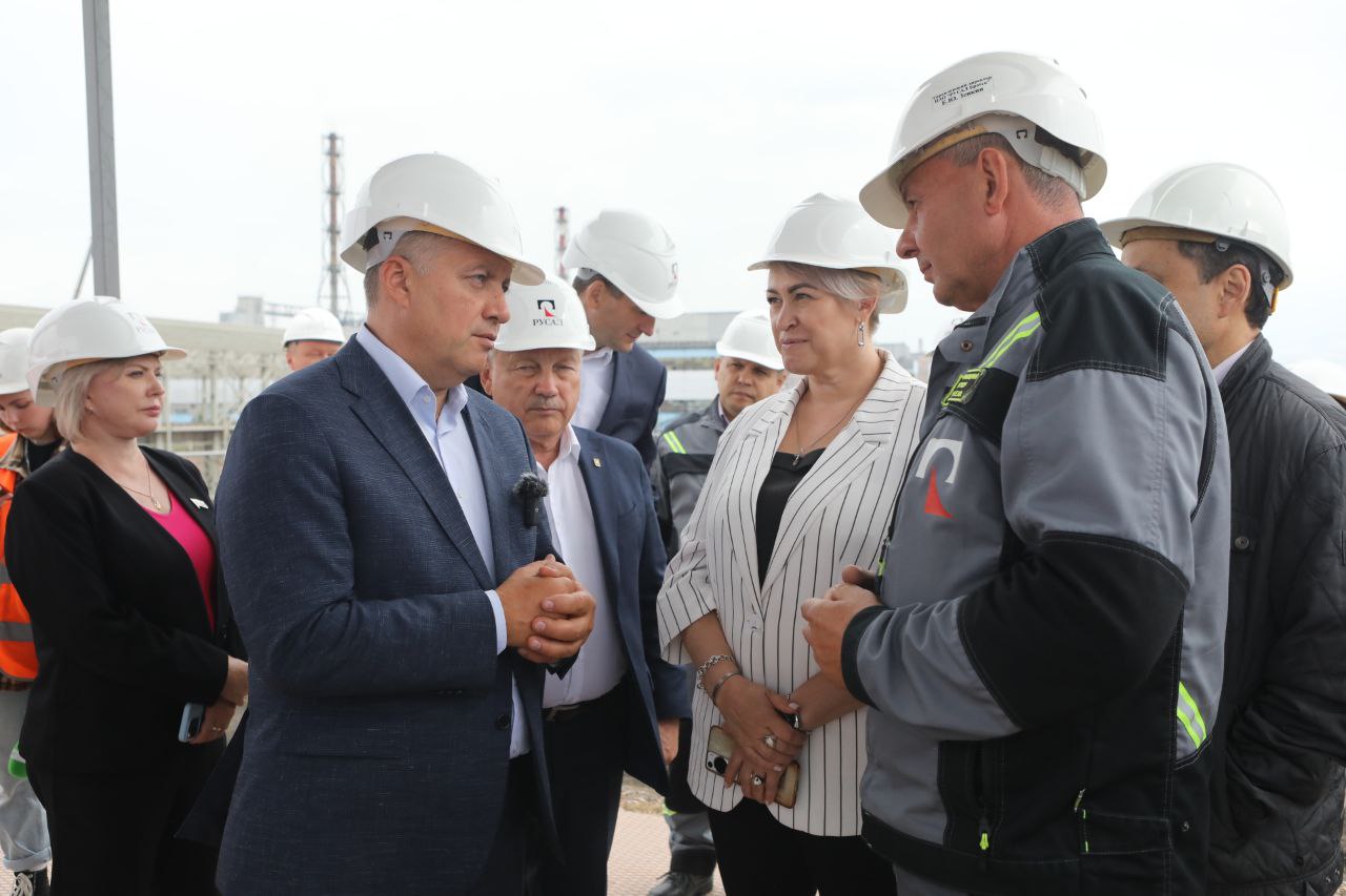 Глава Приангарья ознакомился с модернизацией БрАЗа