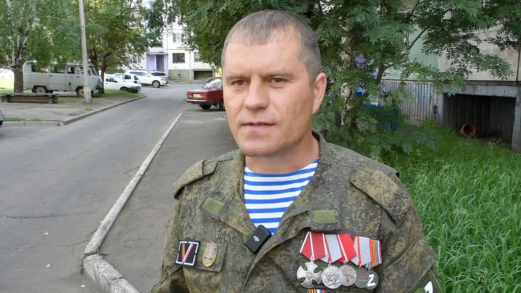 Игорь Кобзев встретился с одним из первых участников СВО Алексеем Дмитриевым из Братска