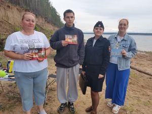 В Братском районе туристам напомнили о безопасном отдыхе у воды