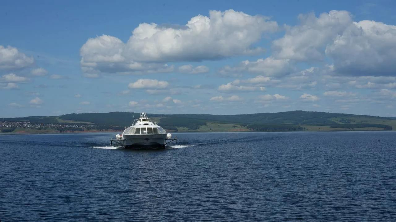 Скоростной теплоход «Метеор» возобновил работу по маршруту Балаганск – Братск