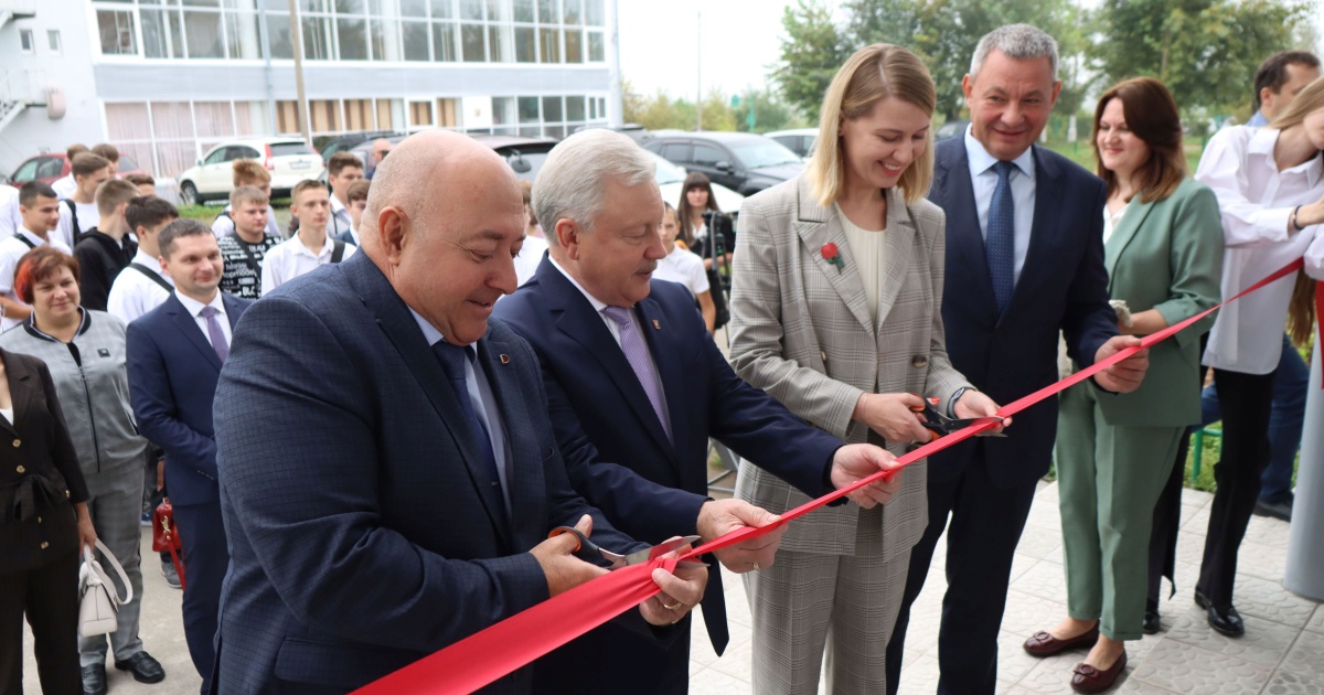 Индустриально-металлургический техникум 1 сентября открылся обновленным