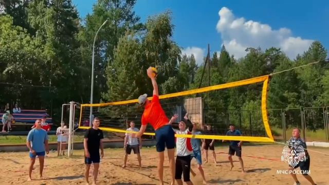 Спартакиада среди местных команд МЧС прошла в Братске