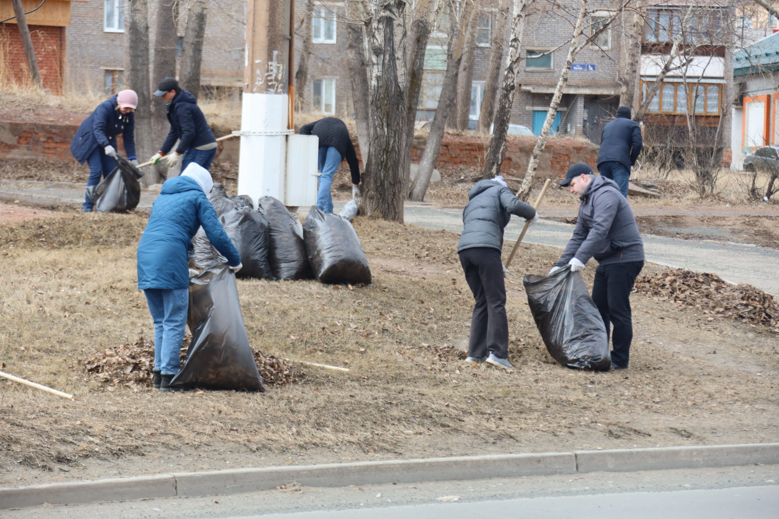 Молодые братчане с мэром и гостями из других городов очищали город от мусора  — Твой Братск