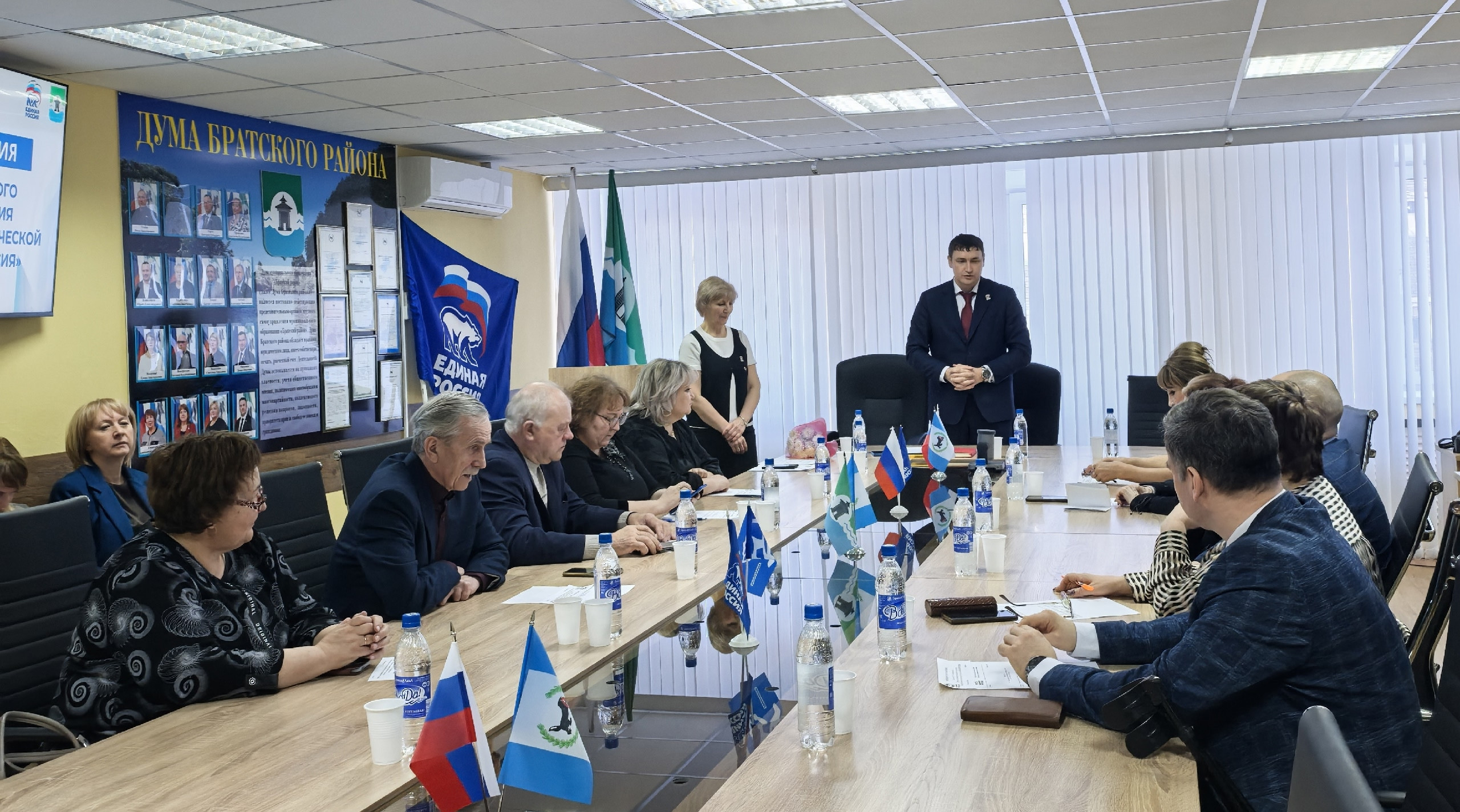 Заседание Думы Братского района