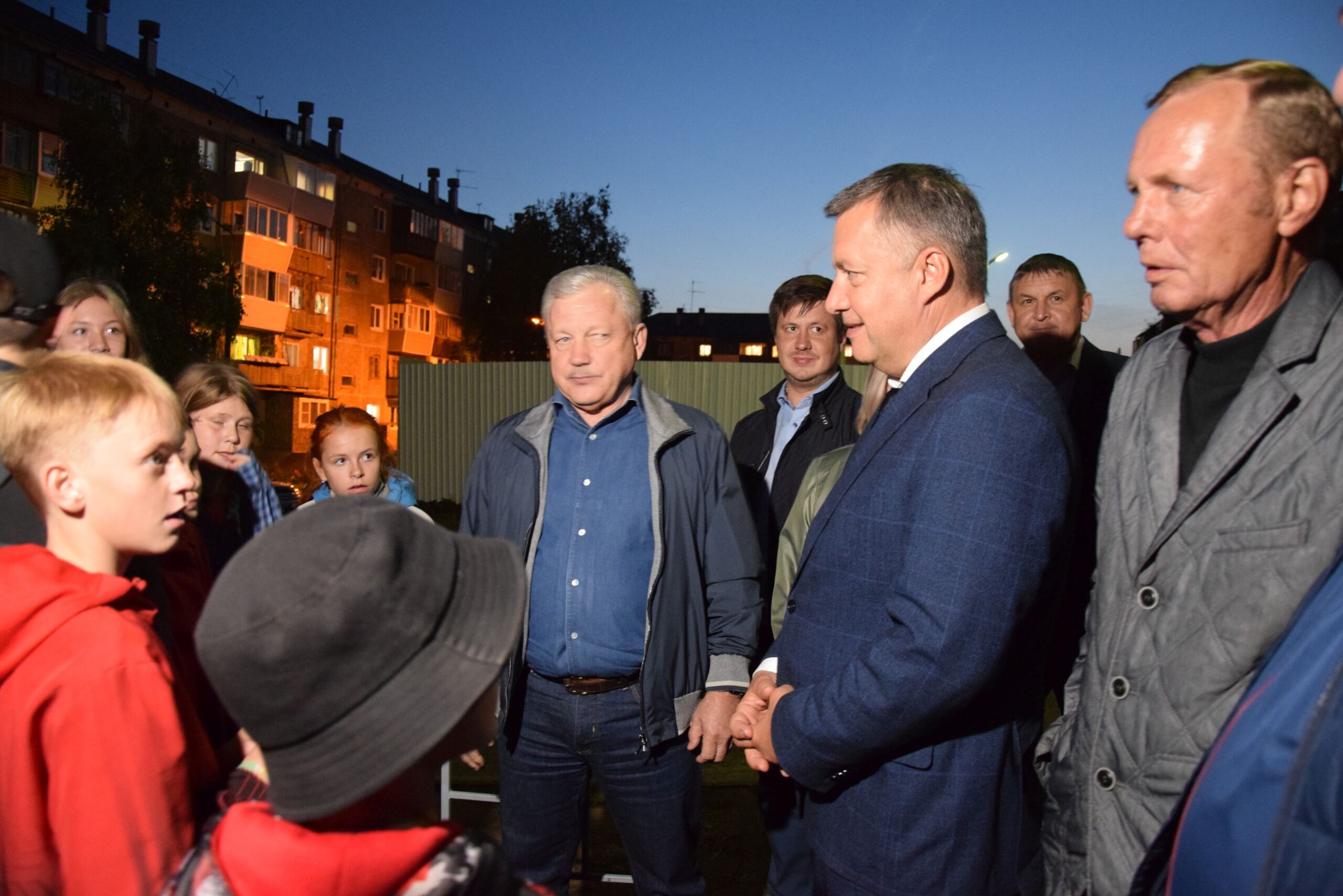 Новый сквер закончат обустраивать в Центральном районе Братска в сентябре