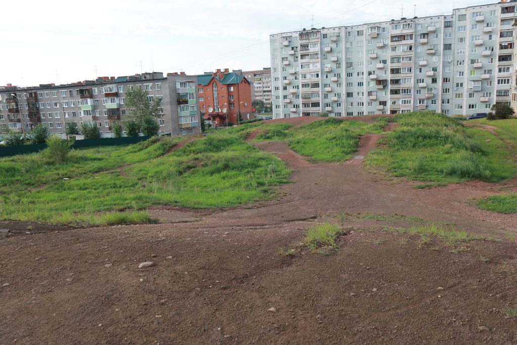 Овраг с горками по улице Крупской в Братске включат в план по благоустройству