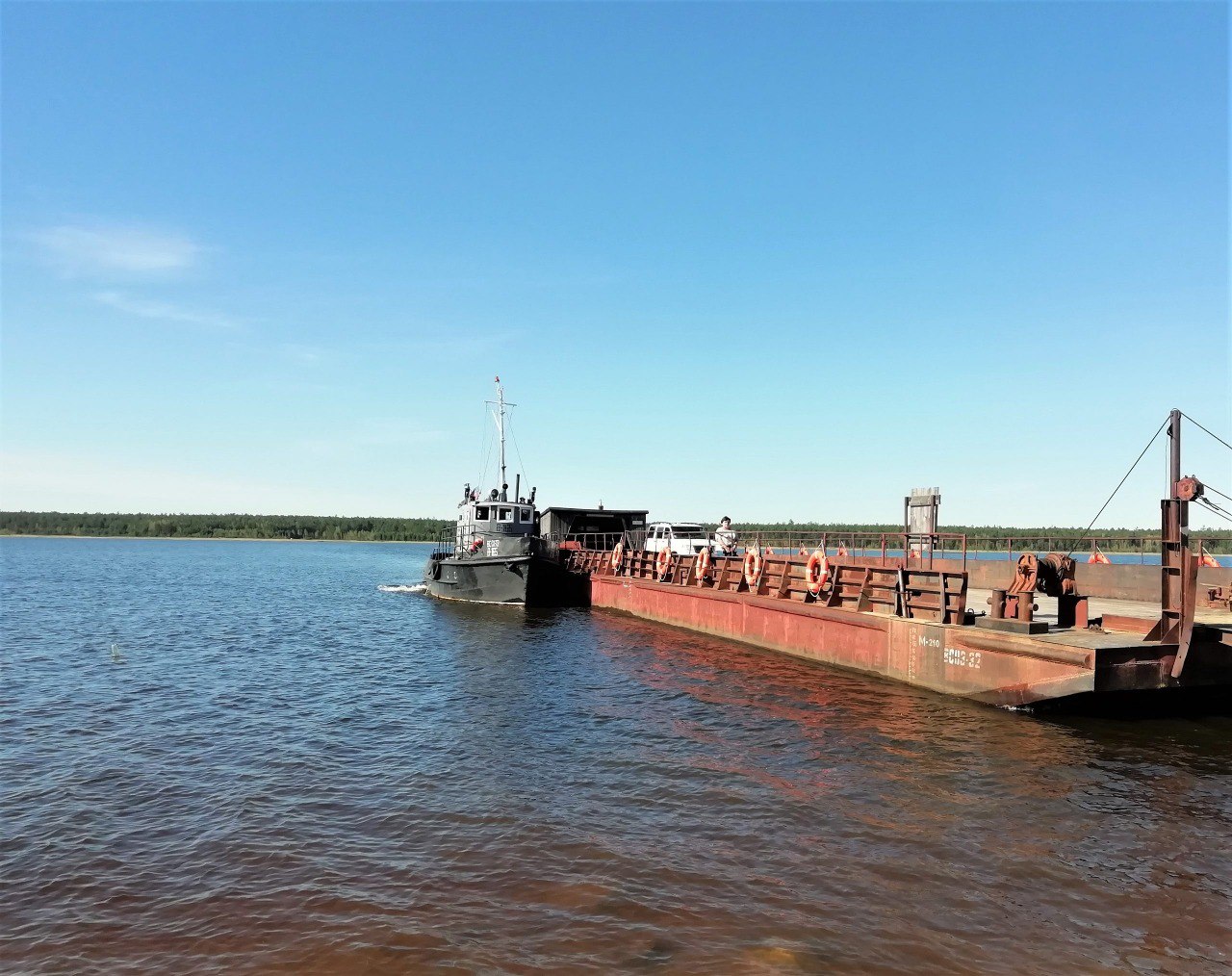 Переправа Тангуй-Добчур открылась в Братском районе — Твой Братск