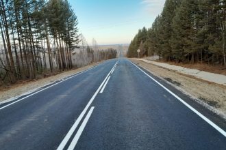 Подъезд к селу Ключи-Булак открыли после ремонта в Братском районе
