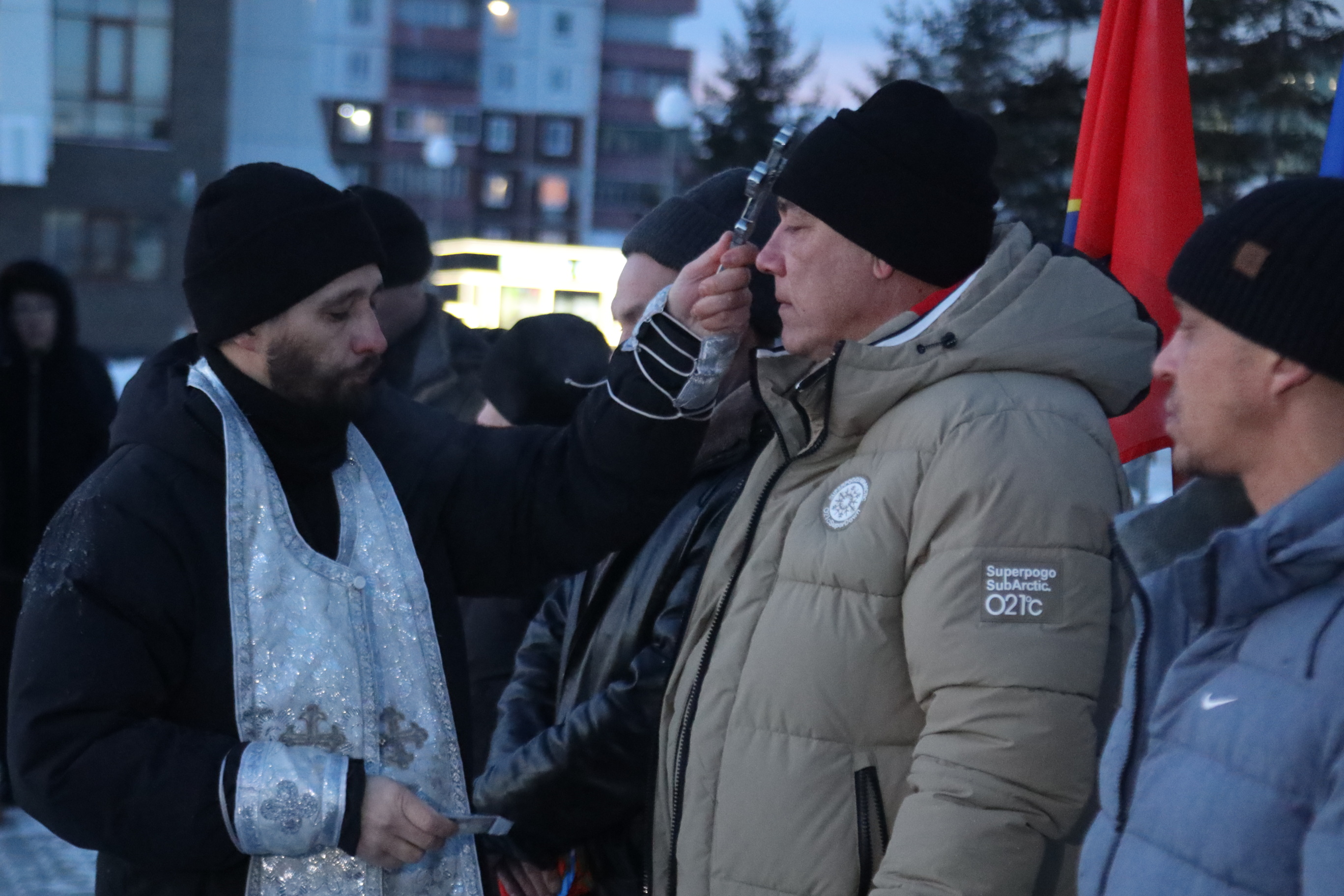 Братские добровольцы: очередная группа отправилась на сборный пункт