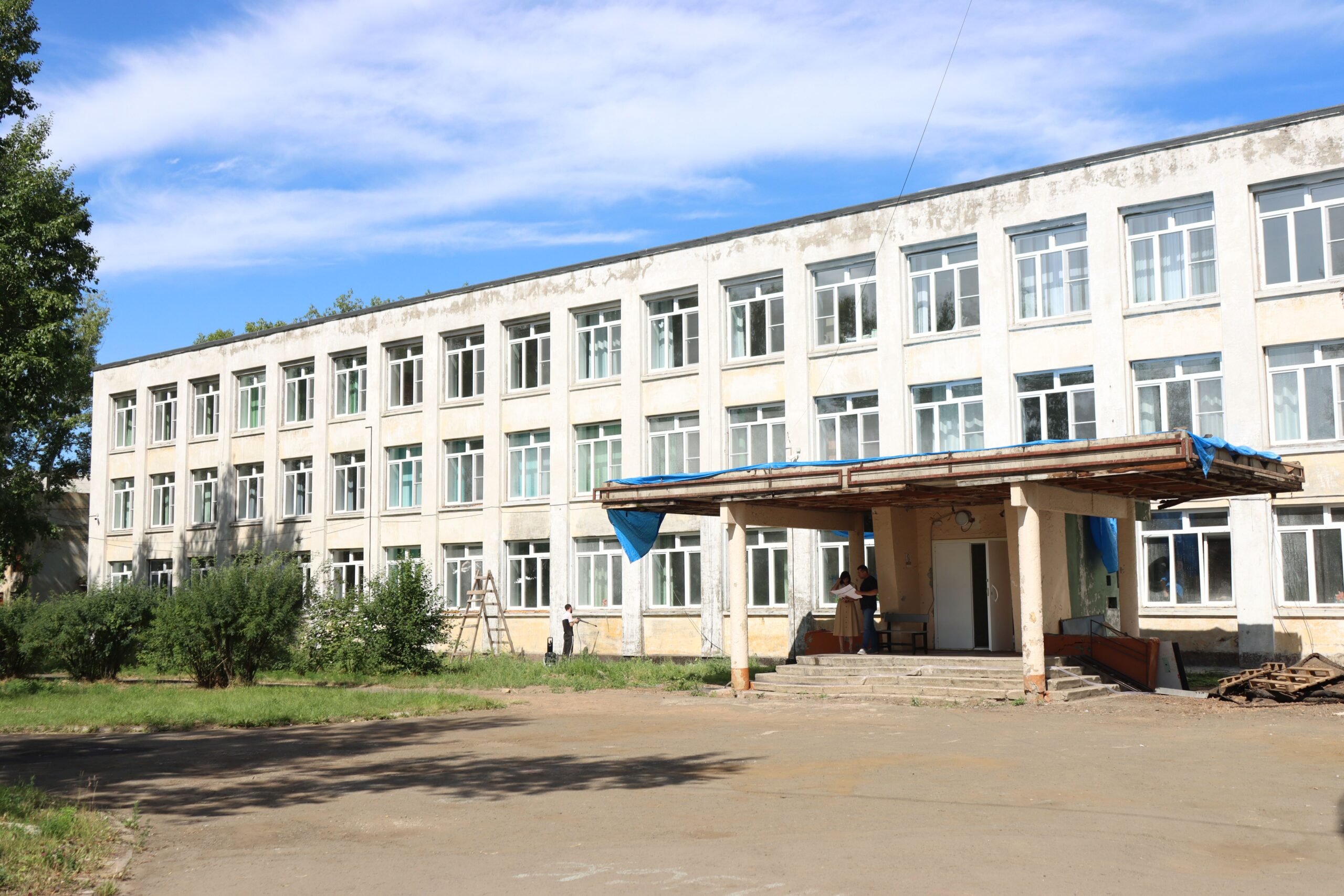 Ремонтные работы в школе №15 в Братске: создание комфортной среды для учеников