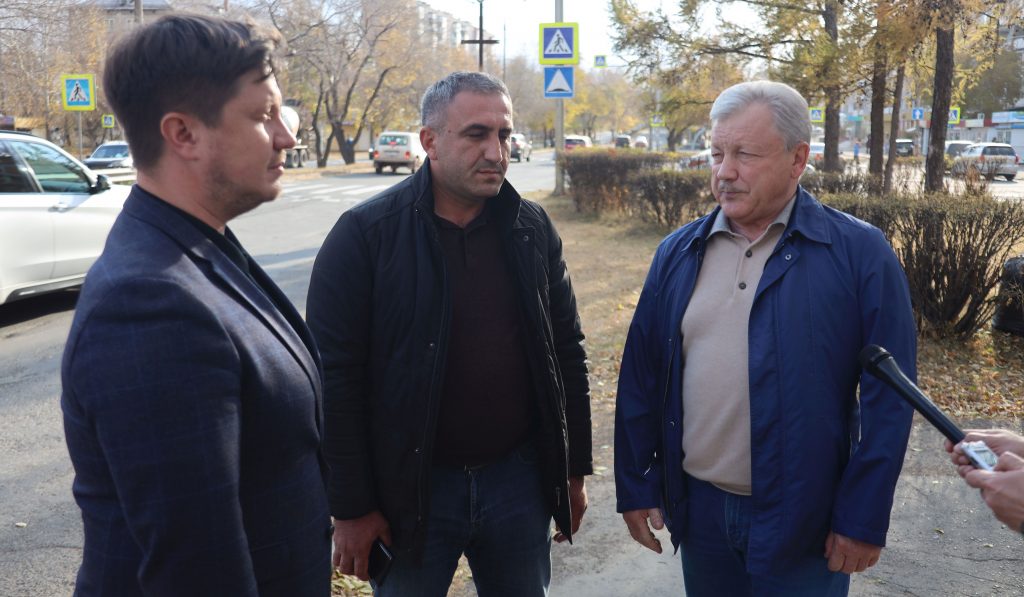 Сергей Серебренников: Завершаются работы на Курчатова, в следующем году ремонтируем улицу Мира