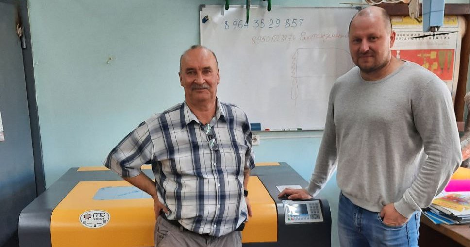 Станок для лазерной резки для кружка авиамоделирования приобрели в Братске
