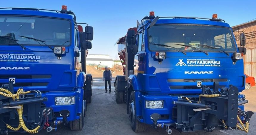 Три КАМАЗа на экологичном топливе пришли в Братск