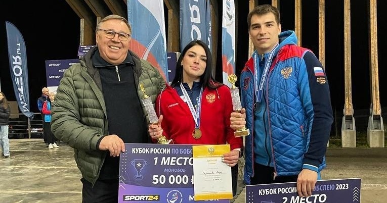 Уроженка Братска Вера Серышева завоевала 1 место в Кубке России по бобслею в Сочи