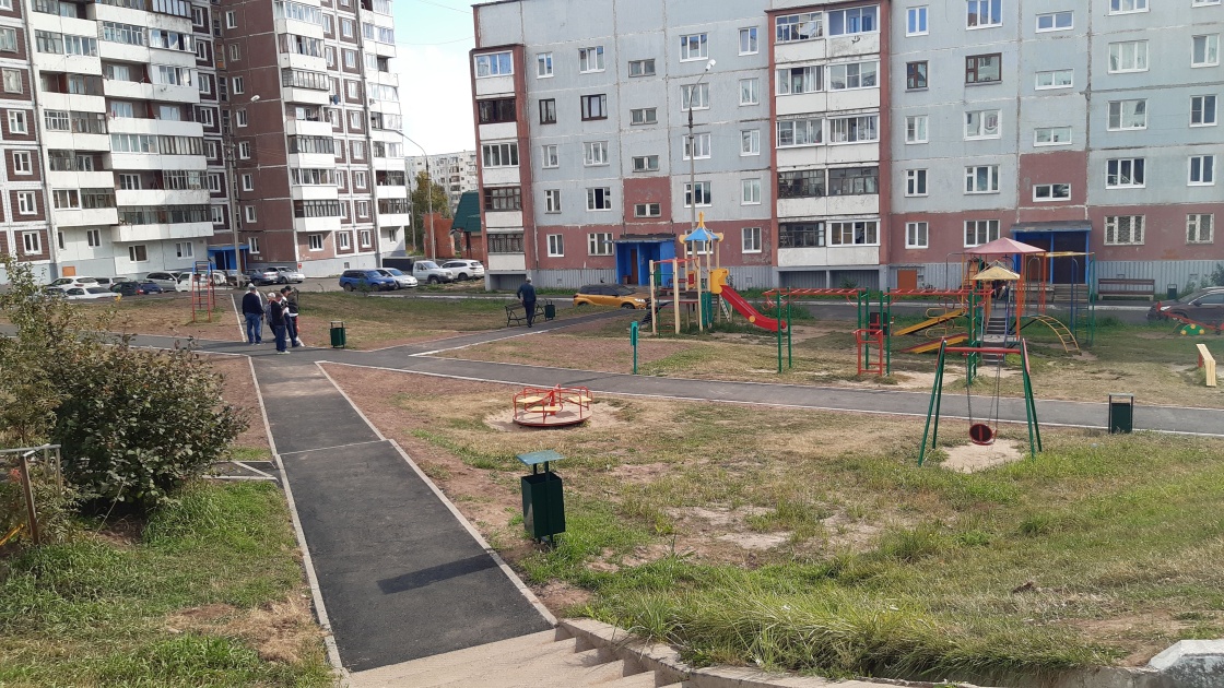 В Братске благоустроили девять дворов в 2023 году