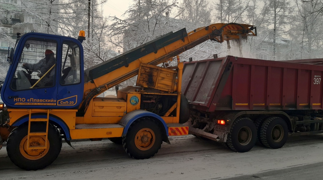 V Bratske Bolee 21 000 Kub Snega Vyvezli Na Poligony S Nachala Zimy 2