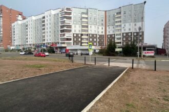 В Братске обновили пешеходную зону на улице Советской по наказам жителей