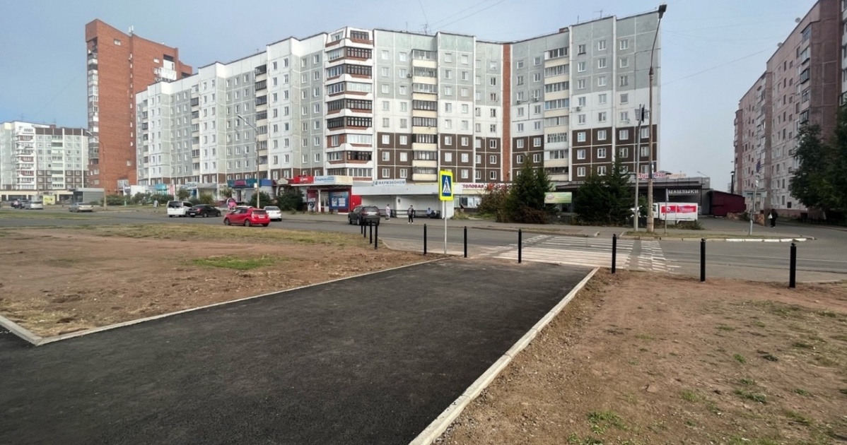 В Братске обновили пешеходную зону на улице Советской по наказам жителей