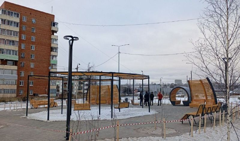 В Братске обустроены три новых «карманных сквера»