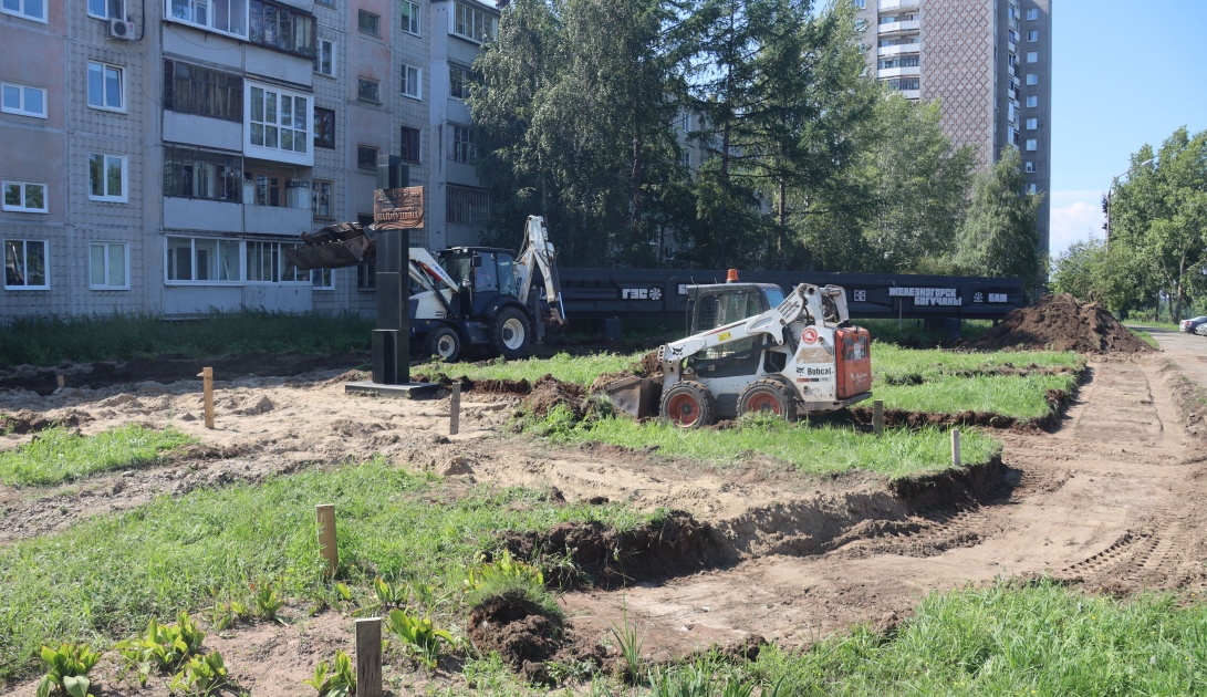 В Братске обустроят сквер в Энергетике до конца сентября