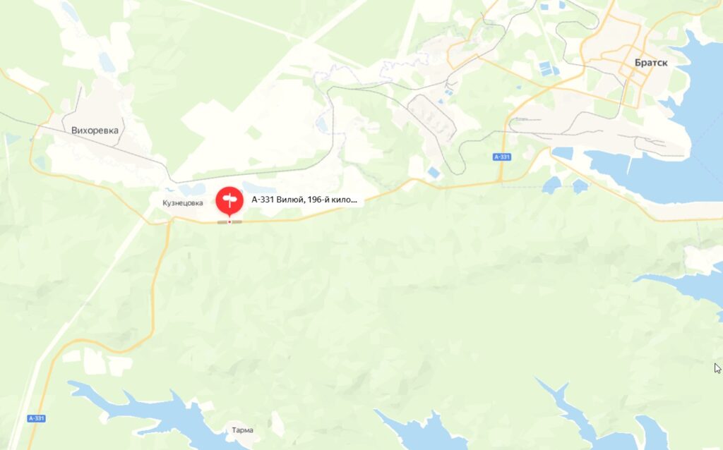 В ГИБДД назвали самые опасные участки трассы в Братске и районе