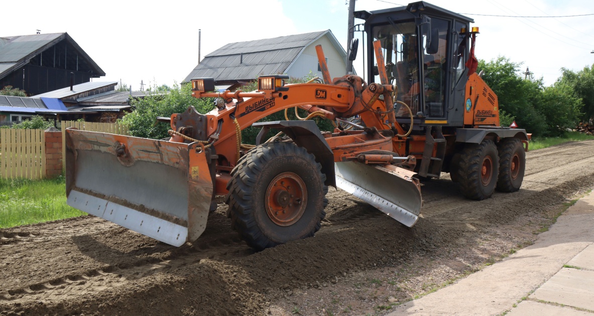 В центральной части Братска в этом году обновляют 21 дорогу частного сектора