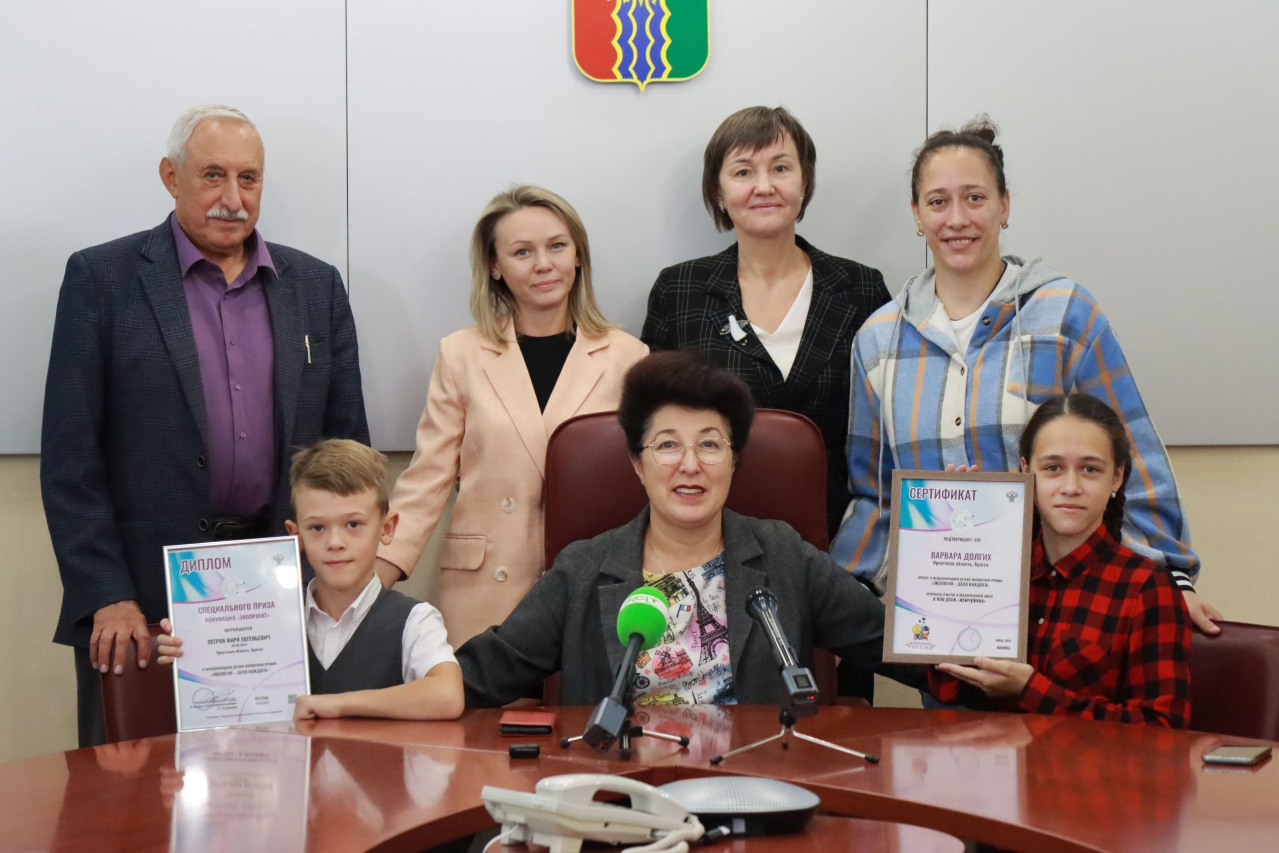 Юные экологи из Братска завоевали призы на Международной премии
