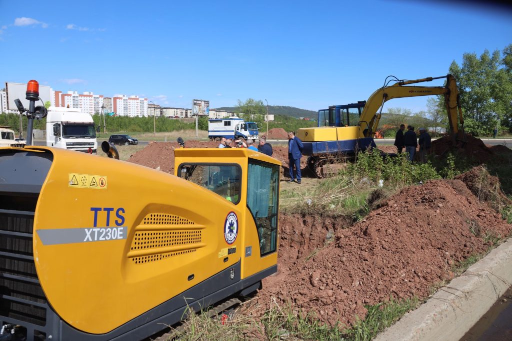 Замену труб на перекрестке Мира и Курчатова в Братске планируют закончить в июне