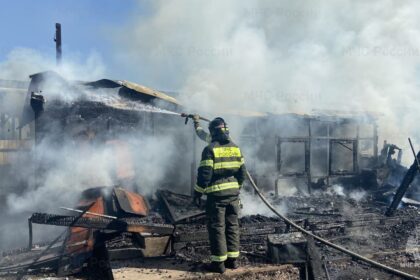 Житель Братского района получил ожоги при попытке потушить пожар